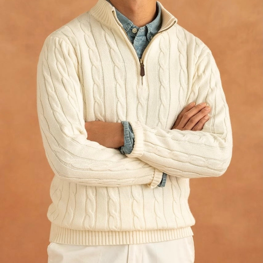 NAMJEJU Maglione con zip