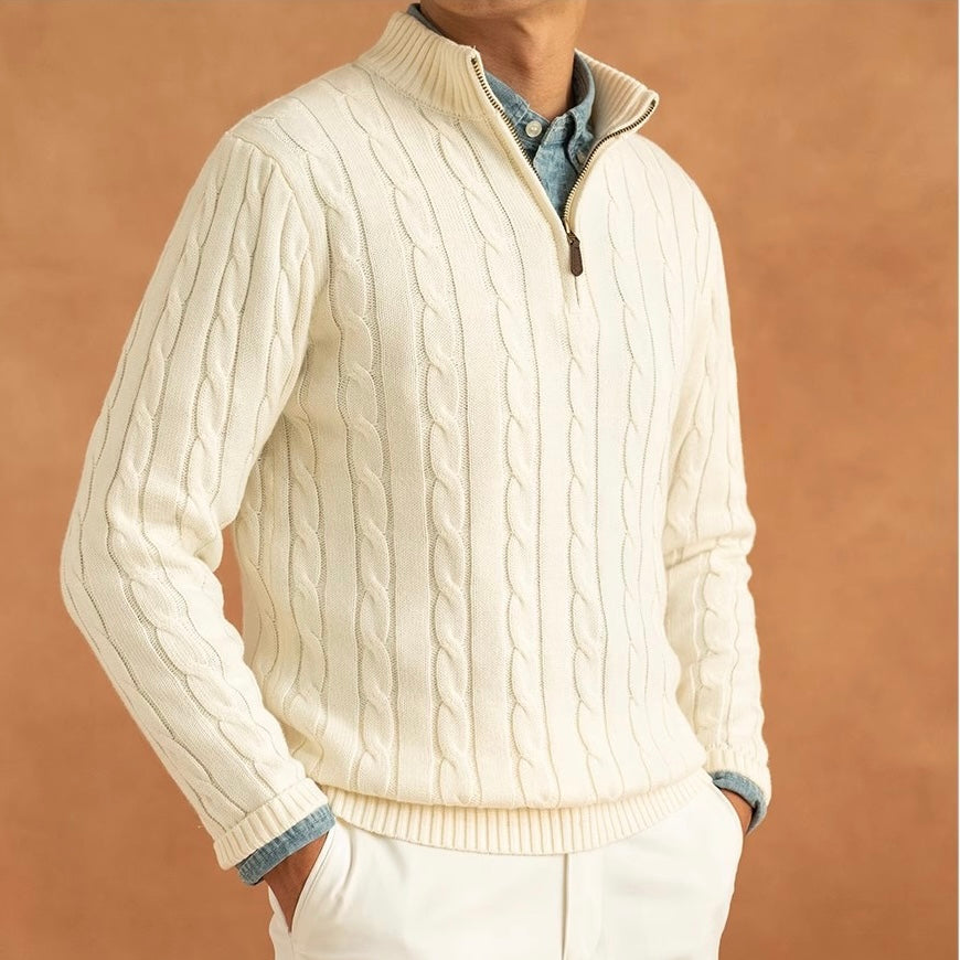 NAMJEJU Maglione con zip